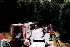 10.07.2001 - Motorrad gegen Bus geprallt, 2 Tote