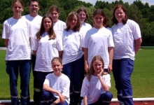 Kreiswettkampf 2004 Mädchenmannschaft