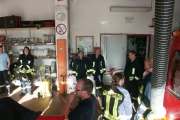 19.05.2015 - Übungsabend Rettungsgeräte, Schleifkorbtrage, Spienboard, Leiter